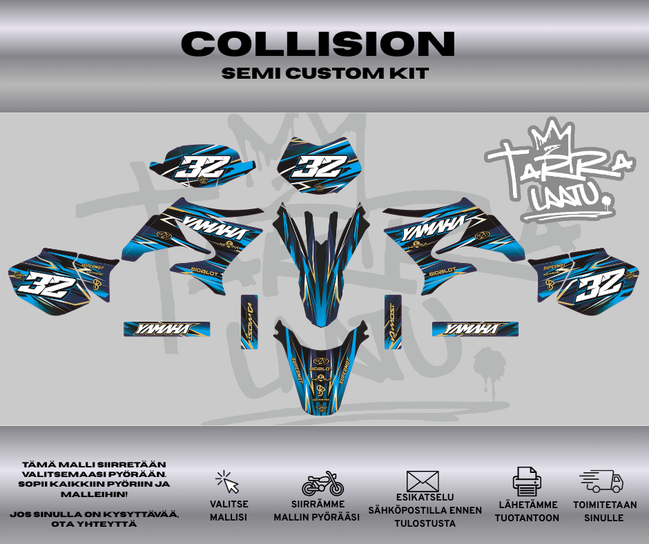 COLLISION Yamaha DT 50 Tarrasarja