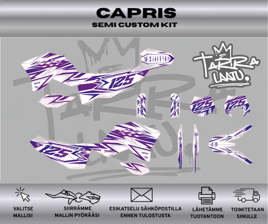 CAPRIS KTM EXC / EXC-F / SX / SX-F (2008-2011) Tarrasarja