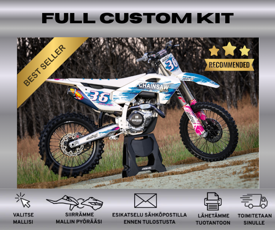 Husqvarna SM 125cc 2006-2012 Custom Tarrasarja