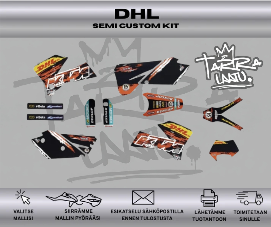 DHL KTM EXC / EXC-F 2005-2007 Tarrasarja