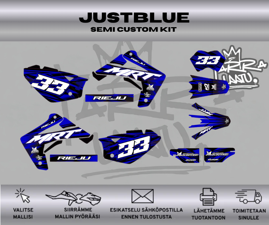 JUSTBLUE Rieju MRT 50 Tarrasarja