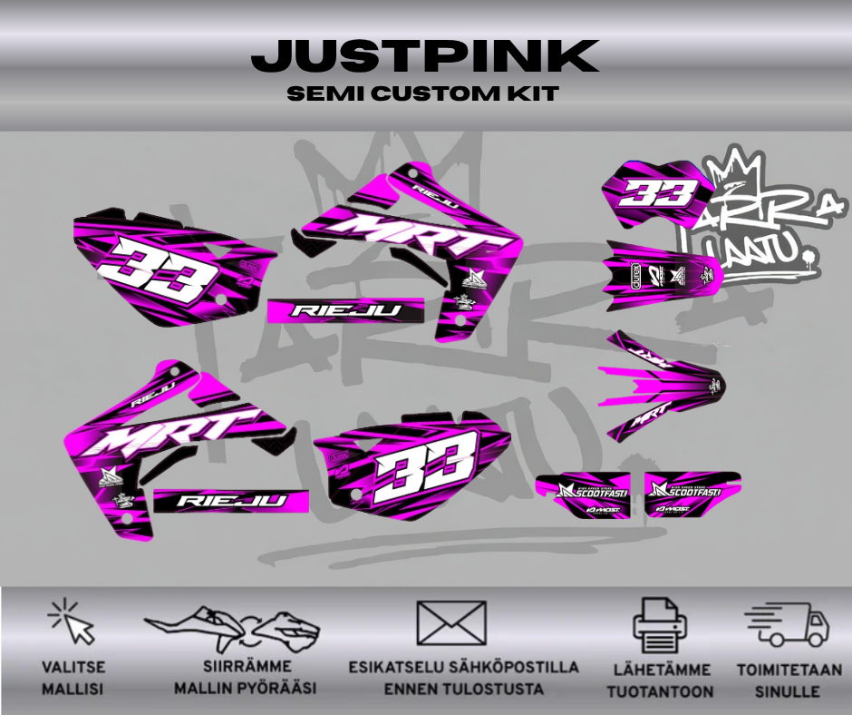 JUSTPINK Rieju MRT 50 Tarrasarja