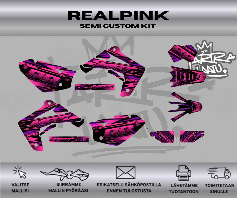 REALPINK Rieju MRT 50 Tarrasarja