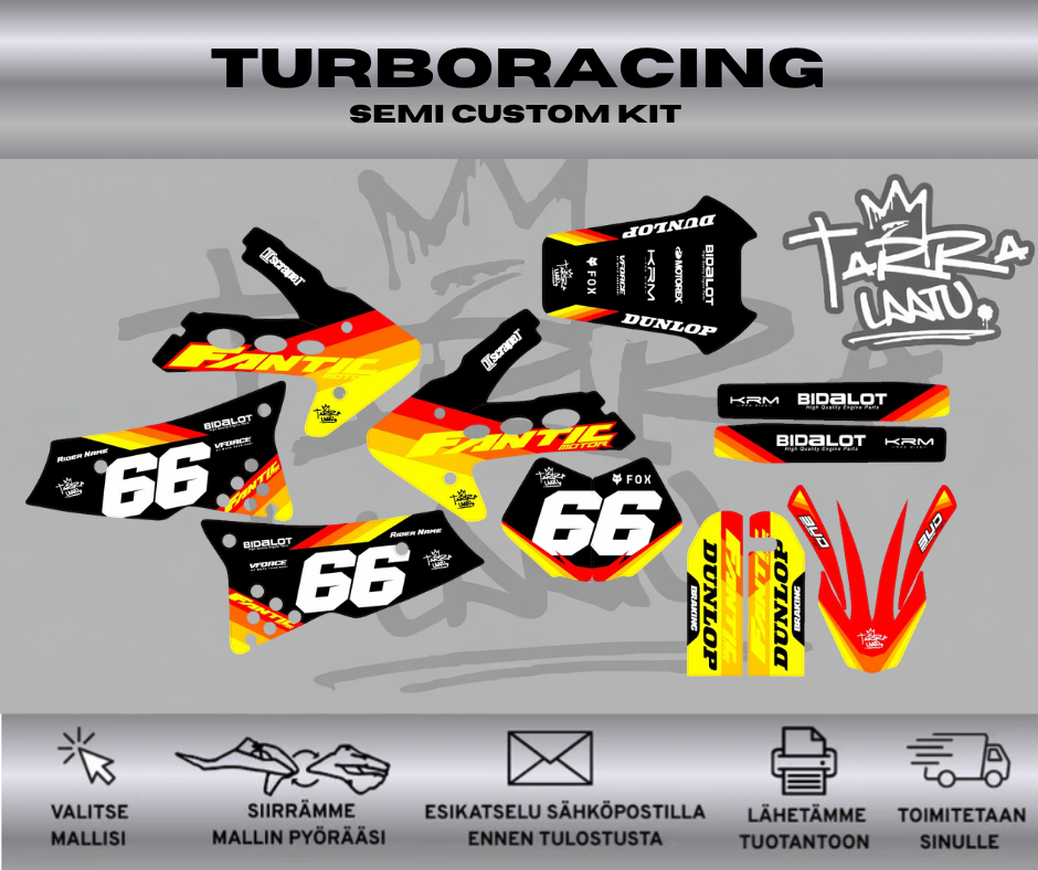 TURBORACING Fantic 50 / 125 2008-2016 Tarrasarja