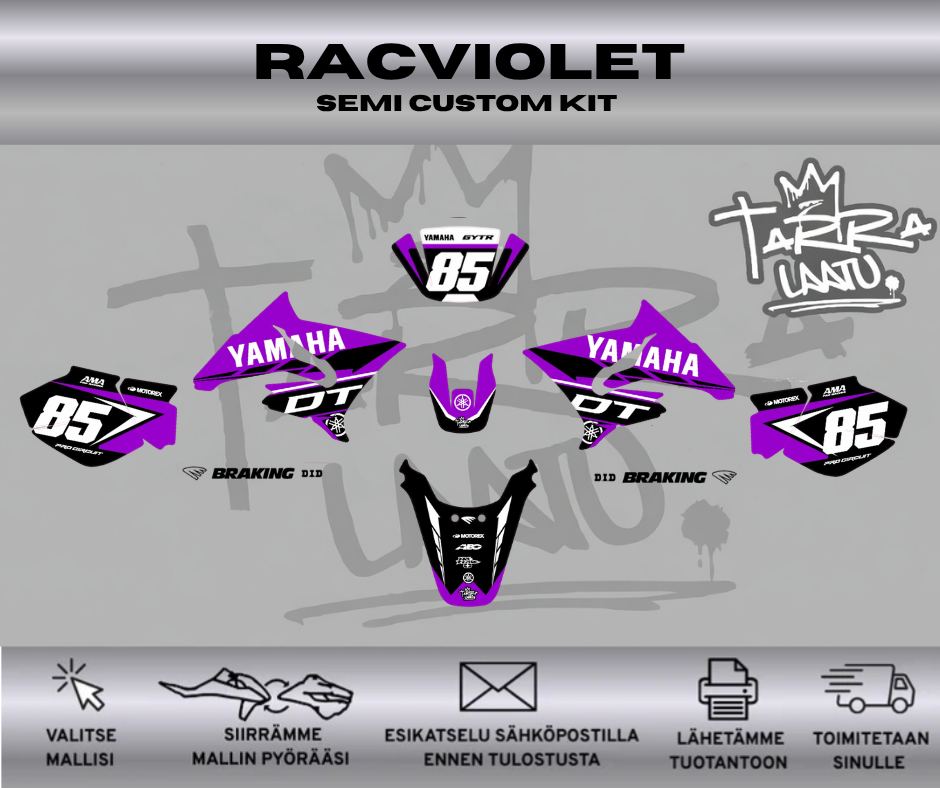 RACVIOLET Yamaha DT 50 Tarrasarja