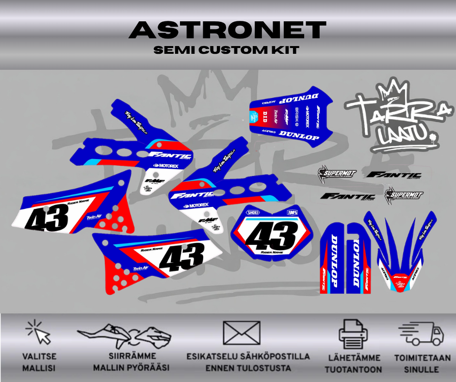 ASTRONET Fantic 50 / 125 2008-2016 Tarrasarja