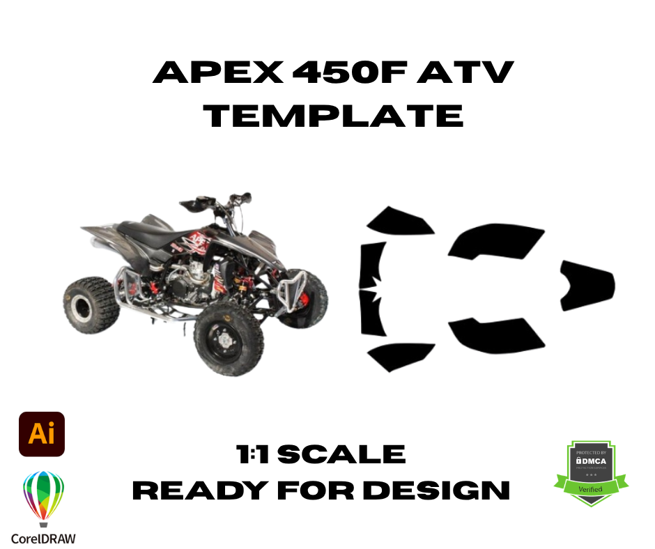 Apex 450F ATV Template