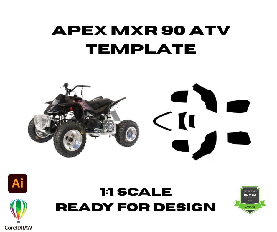Apex MXR 90 ATV Template