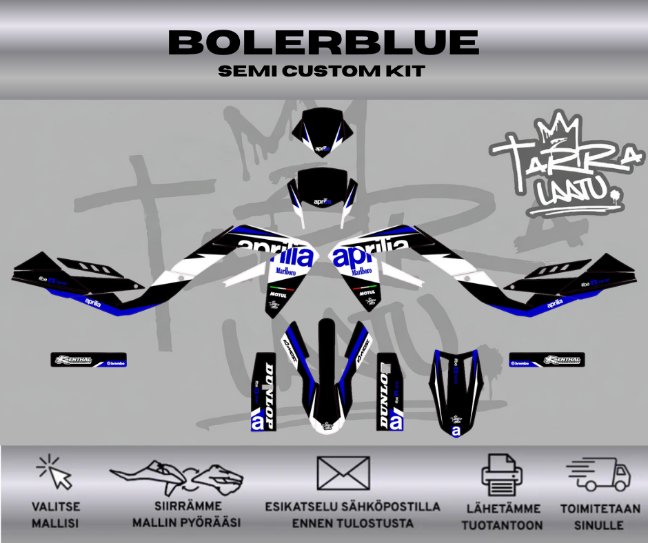 BOLERBLUE Aprilia 50 RX / SX 2006 – 2017 Tarrasarja