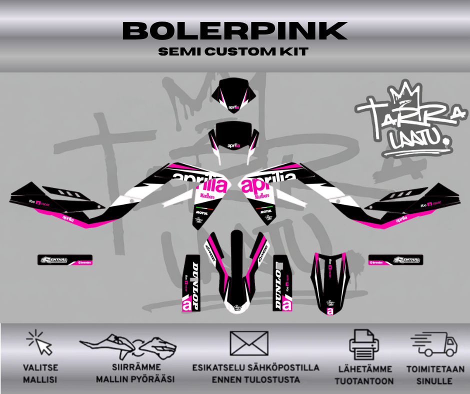BOLERPINK Aprilia 50 RX / SX 2006 – 2017 Tarrasarja
