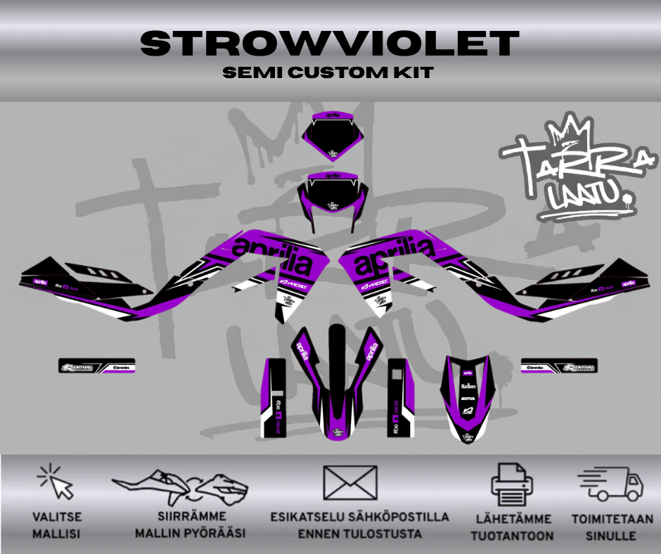 STROWVIOLET Aprilia 50 RX / SX 2006 – 2017 Tarrasarja