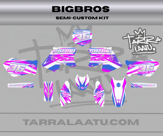 BIGBROS Suzuki RM 125-250 2001-2008 Tarrasarja