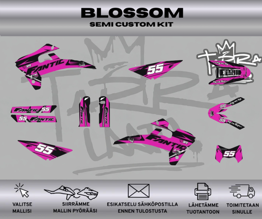BLOSSOM Fantic 50 & 125 2017-2020 Tarrasarja