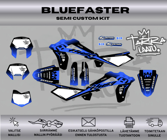 BLUEFASTER Husqvarna SM 125cc 2006-2012 Tarrasarja