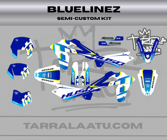 BLUELINEZ Husqvarna SM 125cc 2006-2012 Tarrasarja
