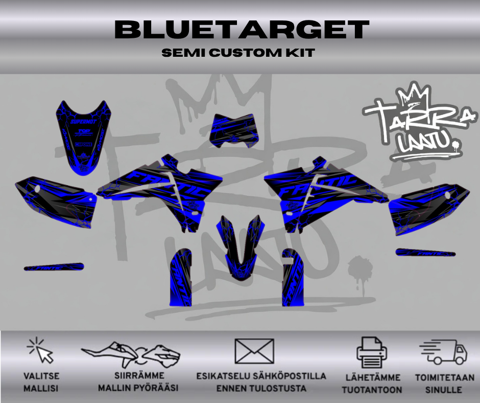 BLUETARGET Fantic XM 2023-2026 Tarrasarjat