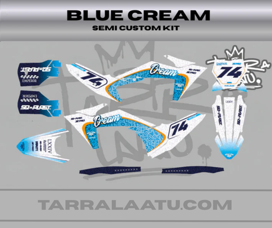 BLUE CREAM KTM EXC / EXC-F 2024-2025 Tarrasarja