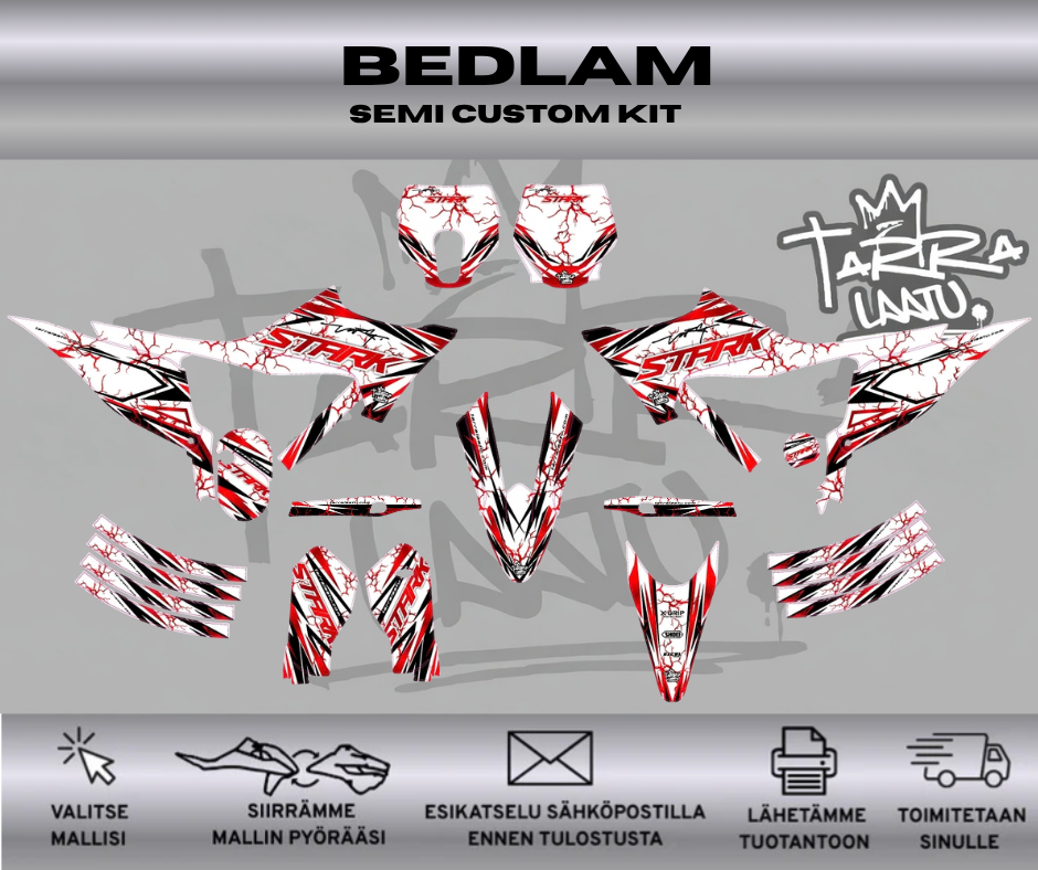 BEDLAM RECKLESS STARK FUTURE VARG MX/EX/SM 2023-2026 Tarrasarja