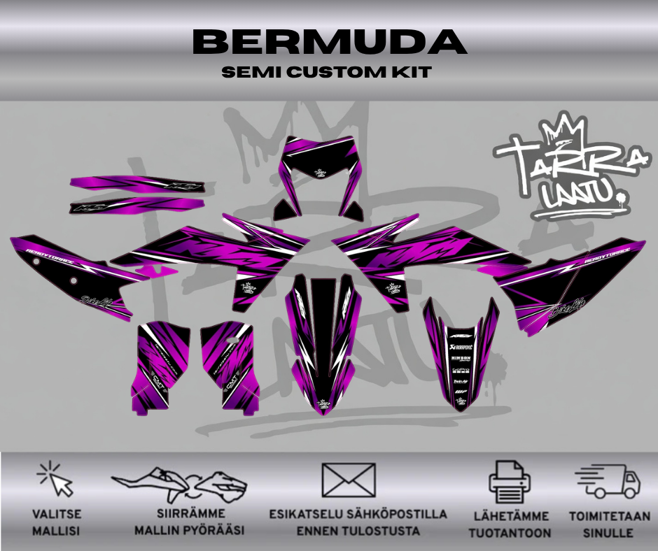 BERMUDA KTM EXC / EXC-F 2024-2025 Tarrasarjat