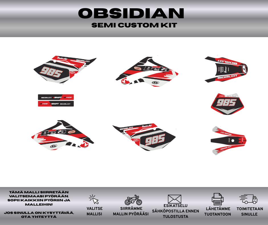 OBSIDIAN Beta 50 2006-2010 Tarrasarja