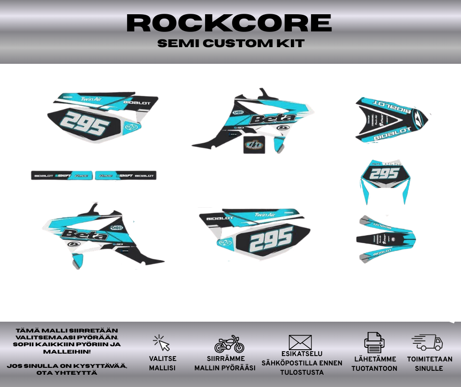 ROCKCORE Beta RR 50 2011-2020 Tarrasarja