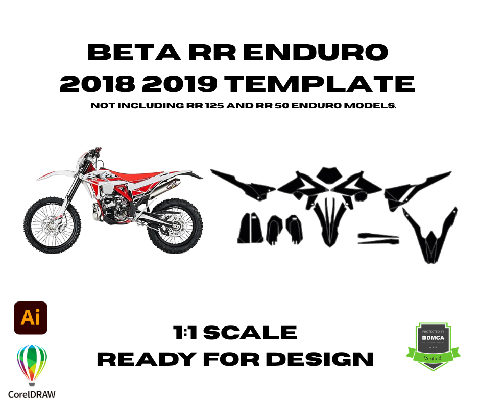 Beta RR Enduro 2018 2019 Template
