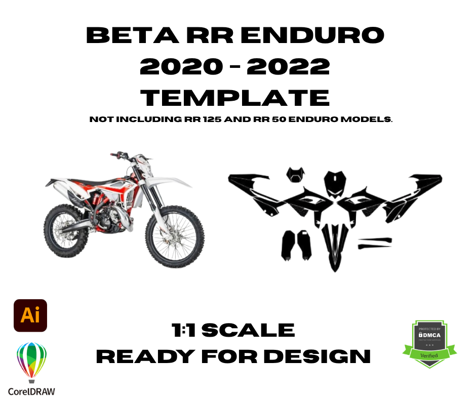 Beta RR Enduro 2020 - 2022 Template