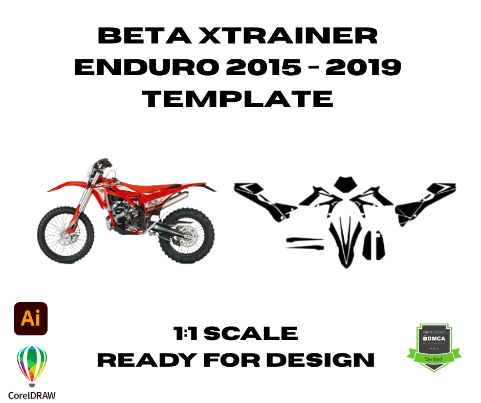 Beta Xtrainer Enduro 2015 - 2019 Template