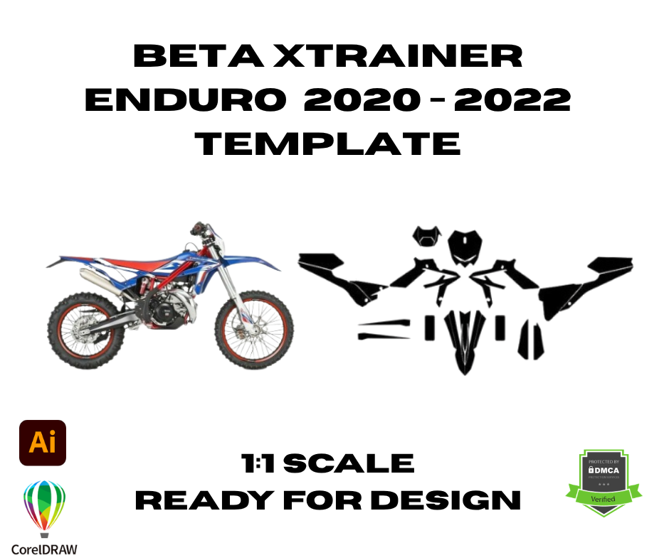 Beta Xtrainer Enduro  2020 - 2022 Template