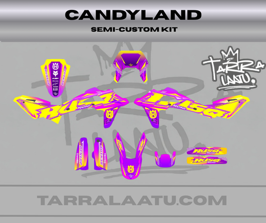 CANDYLAND Husqvarna WR 125 2008-2013 Tarrasarja