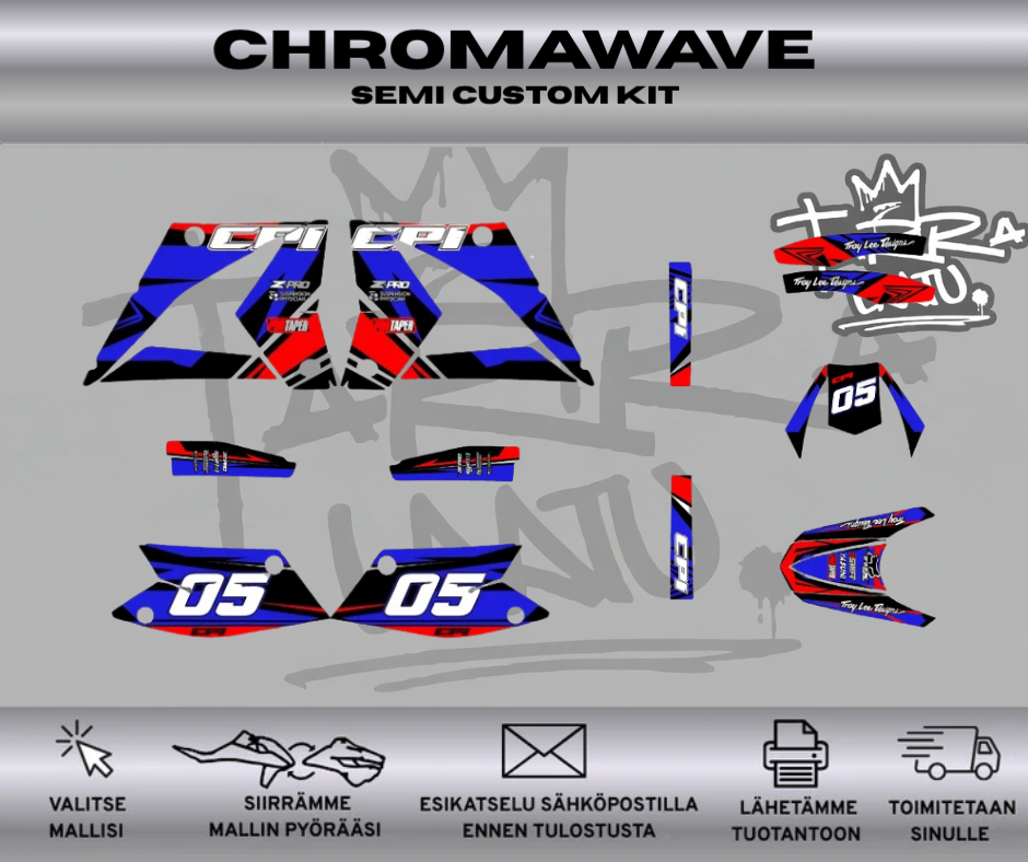 CHROMAWAVE CPI SM/SX 50 Tarrasarja