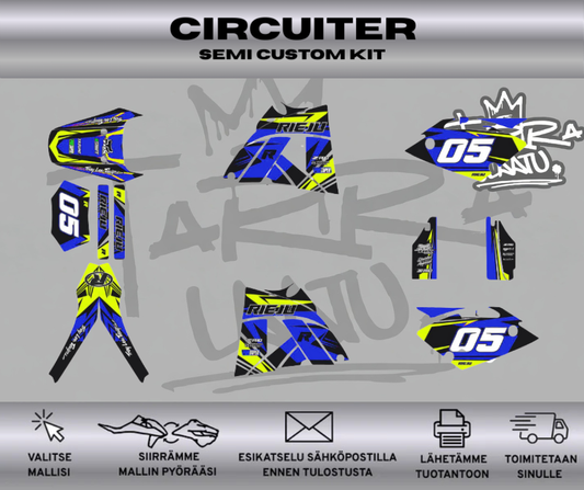 CIRCUITER Rieju 50 MRX Tarrasarja