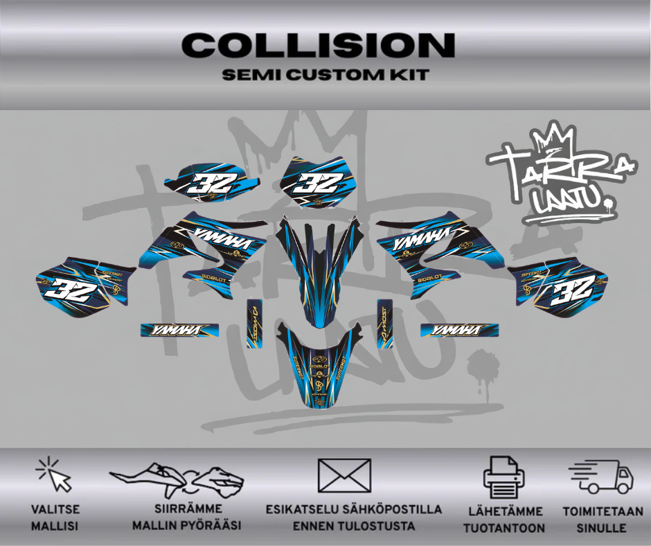 COLLISION Yamaha DT 50 Tarrasarja