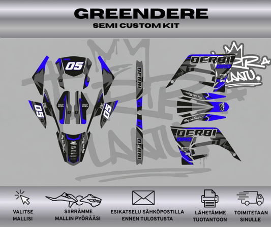 CRIMSON Derbi 50 2018-2021 Tarrasarja