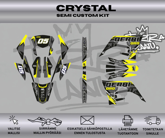 CRYSTAL Derbi 50 2018-2021 Tarrasarja