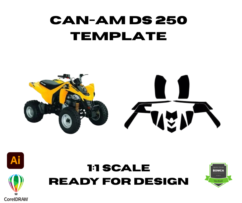 Can-Am DS 250 Template