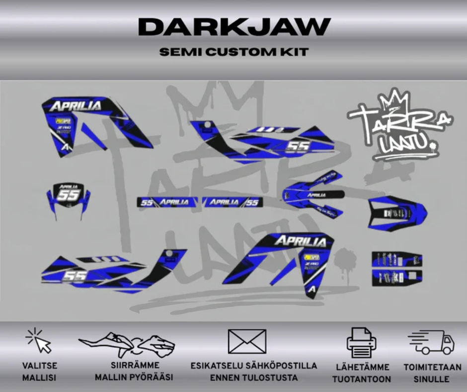 DARKJAW Aprilia 50 RX / SX 2006 – 2017 Tarrasarja