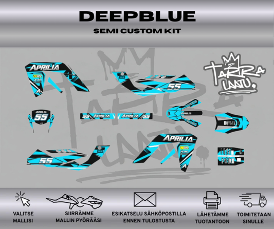 DEEPBLUE Aprilia 50 RX / SX 2006 – 2017 Tarrasarja