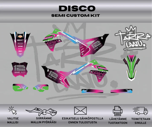 DISCO Kawasaki KX450f 2019 - 2023 KX250f 2021 - 2024 Tarrasarja