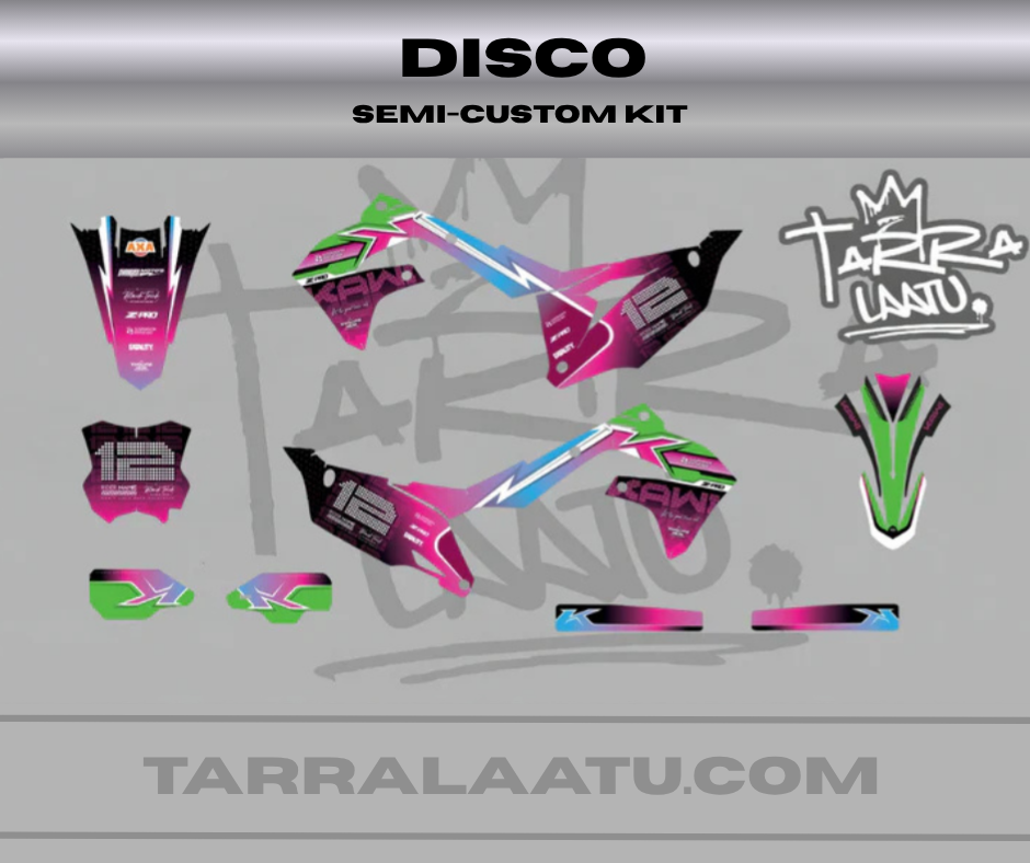 DISCO Kawasaki KX450f 2019 - 2023 KX250f 2021 - 2024 Tarrasarja