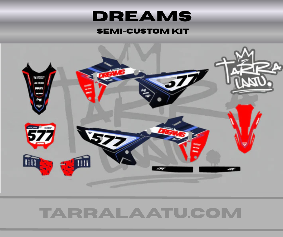DREAMS Honda CRF 250R 450R 2025 - 2027 Tarrasarja