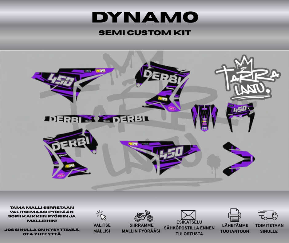 DYNAMO Derbi TNT 50 Tarrasarja