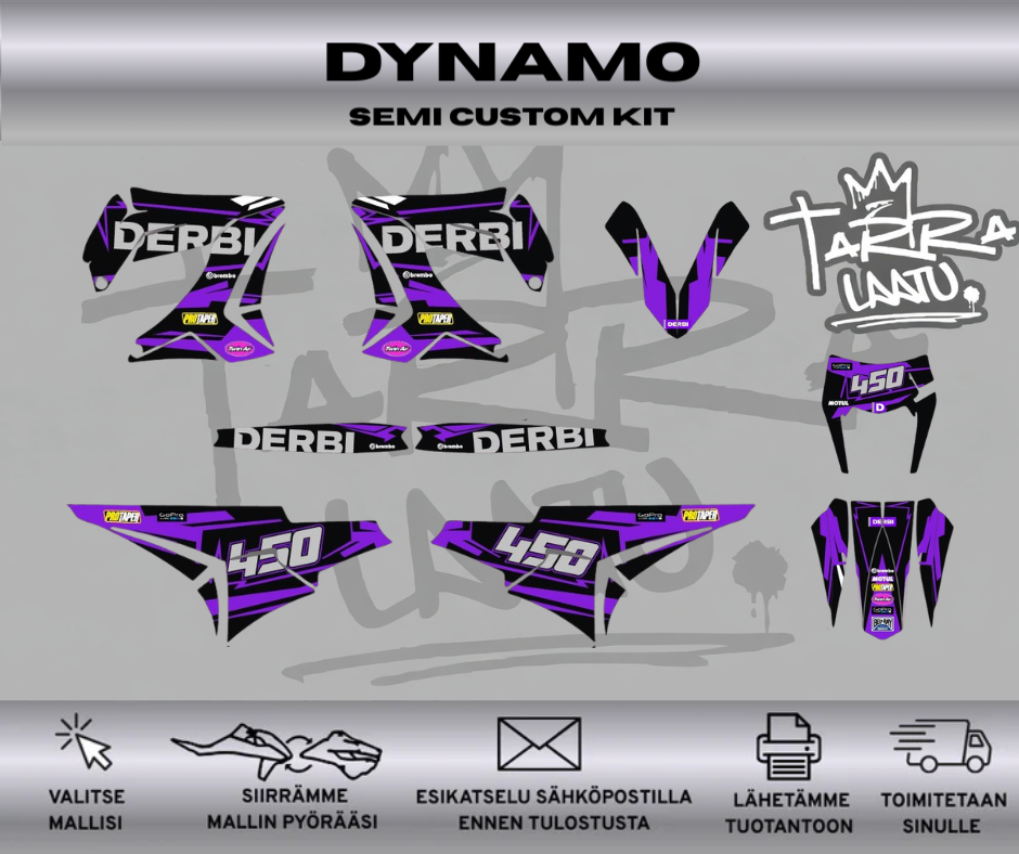 DYNAMO Derbi TNT 50 Tarrasarja