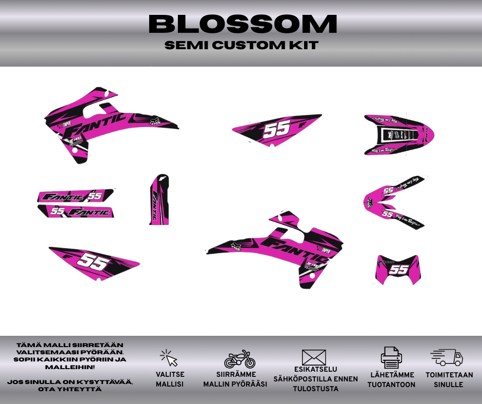 BLOSSOM Fantic 50 & 125 2017-2020 Tarrasarja