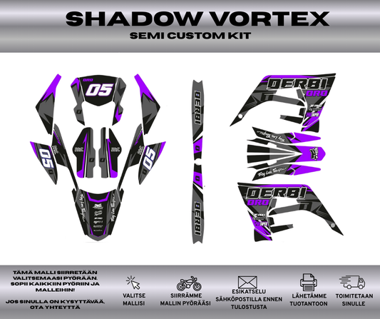 SHADOWVORTEX Derbi 50 2018-2021 Tarrasarja