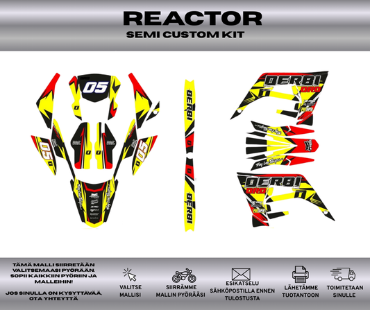 REACTOR Derbi 50 2018-2021 Tarrasarja