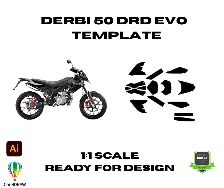 Derbi 50 DRD Evo Template