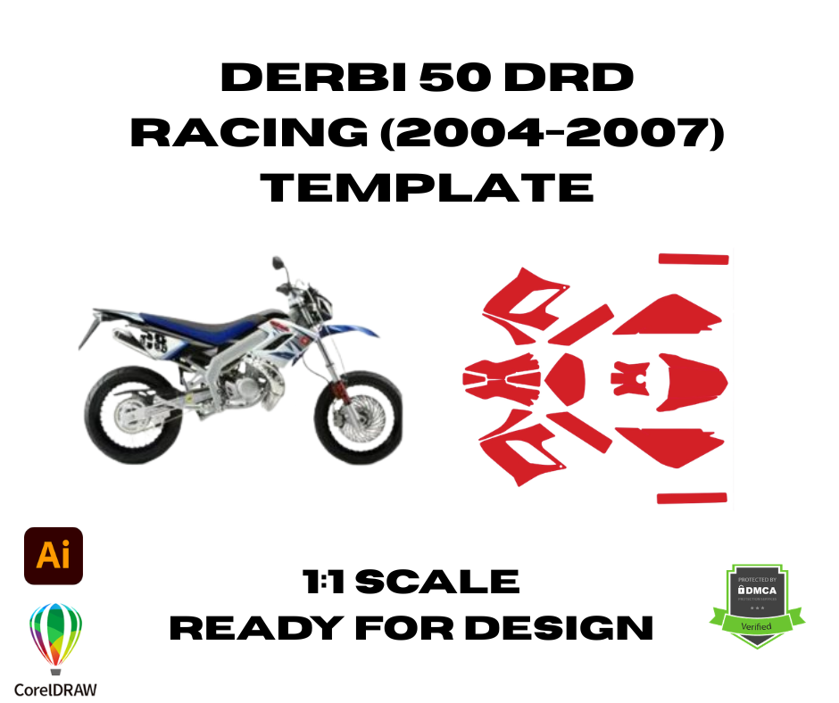 Derbi 50 DRD Racing (2004-2007) Template