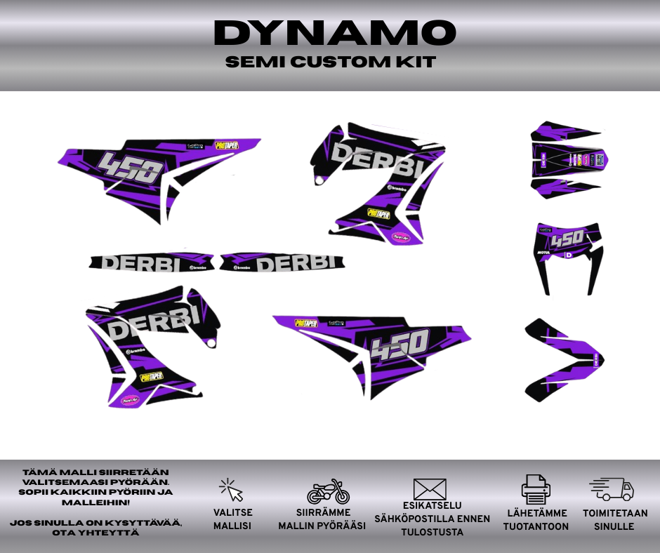 DYNAMO Derbi TNT 50 Tarrasarja