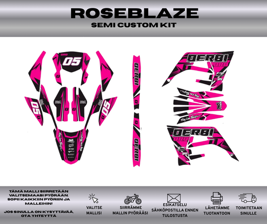 ROSEBLAZE Derbi 50 2018-2021 Tarrasarja